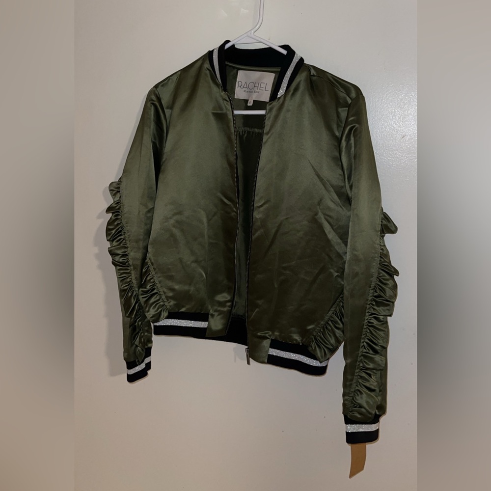 Never worn Rachel Roy army light jacket